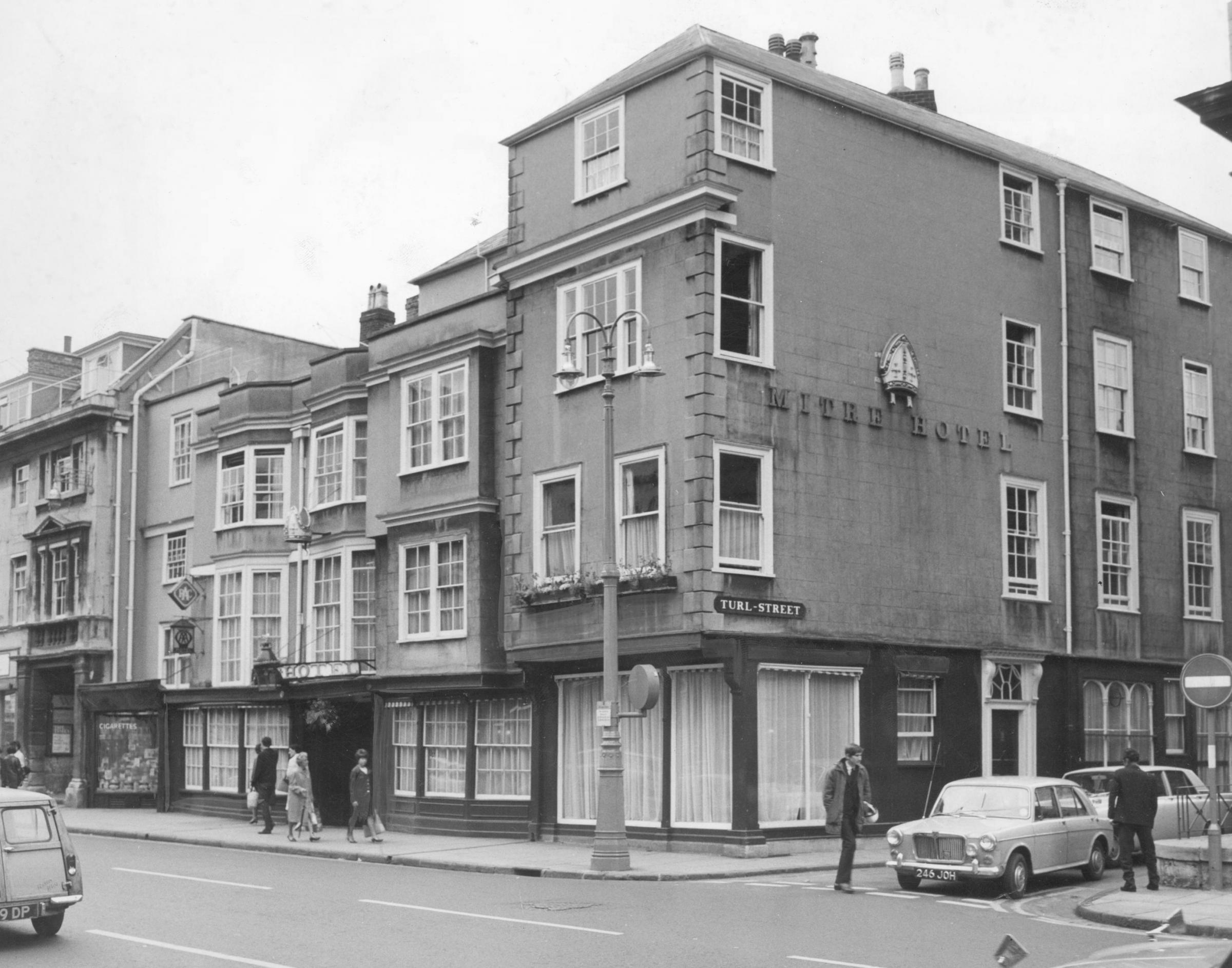 The Mitre Inn closed as a hotel in 1968