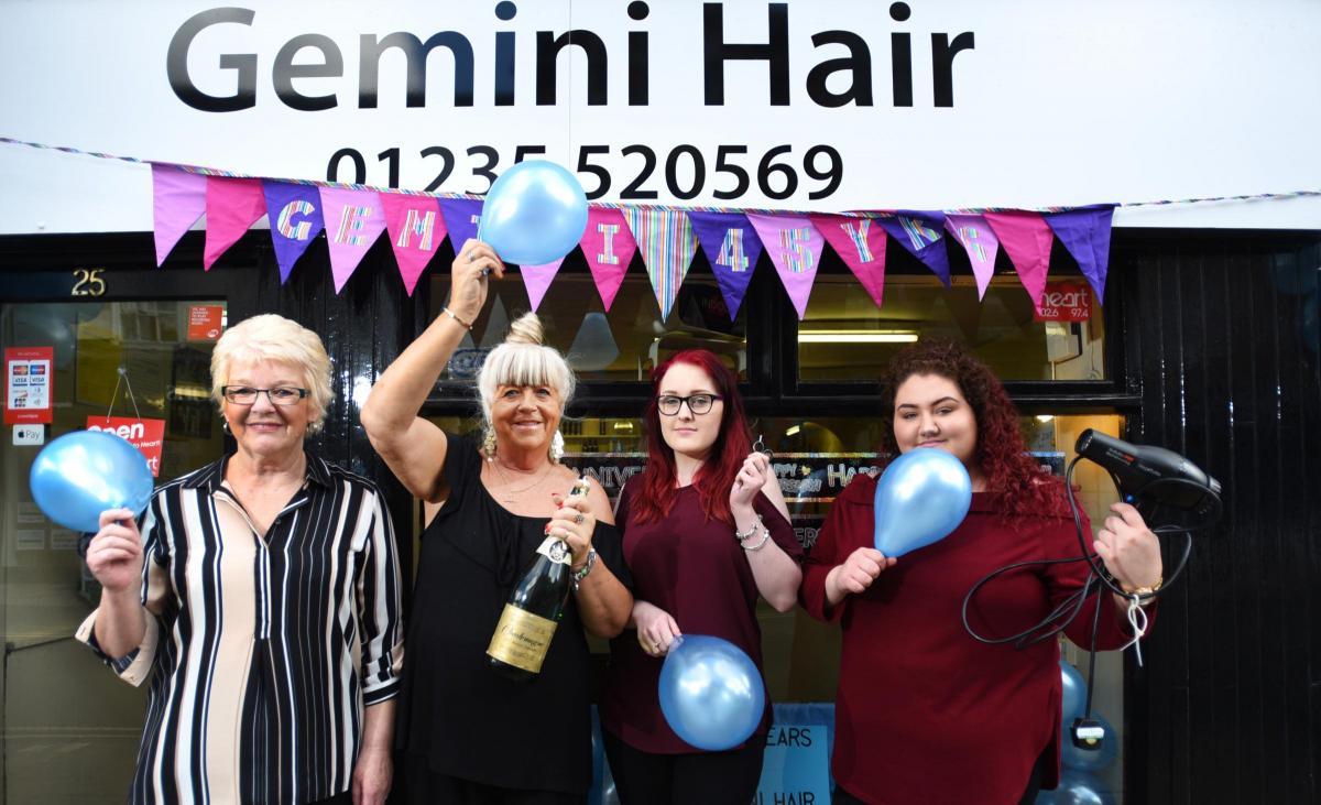 Gemini Hair staff in 2017