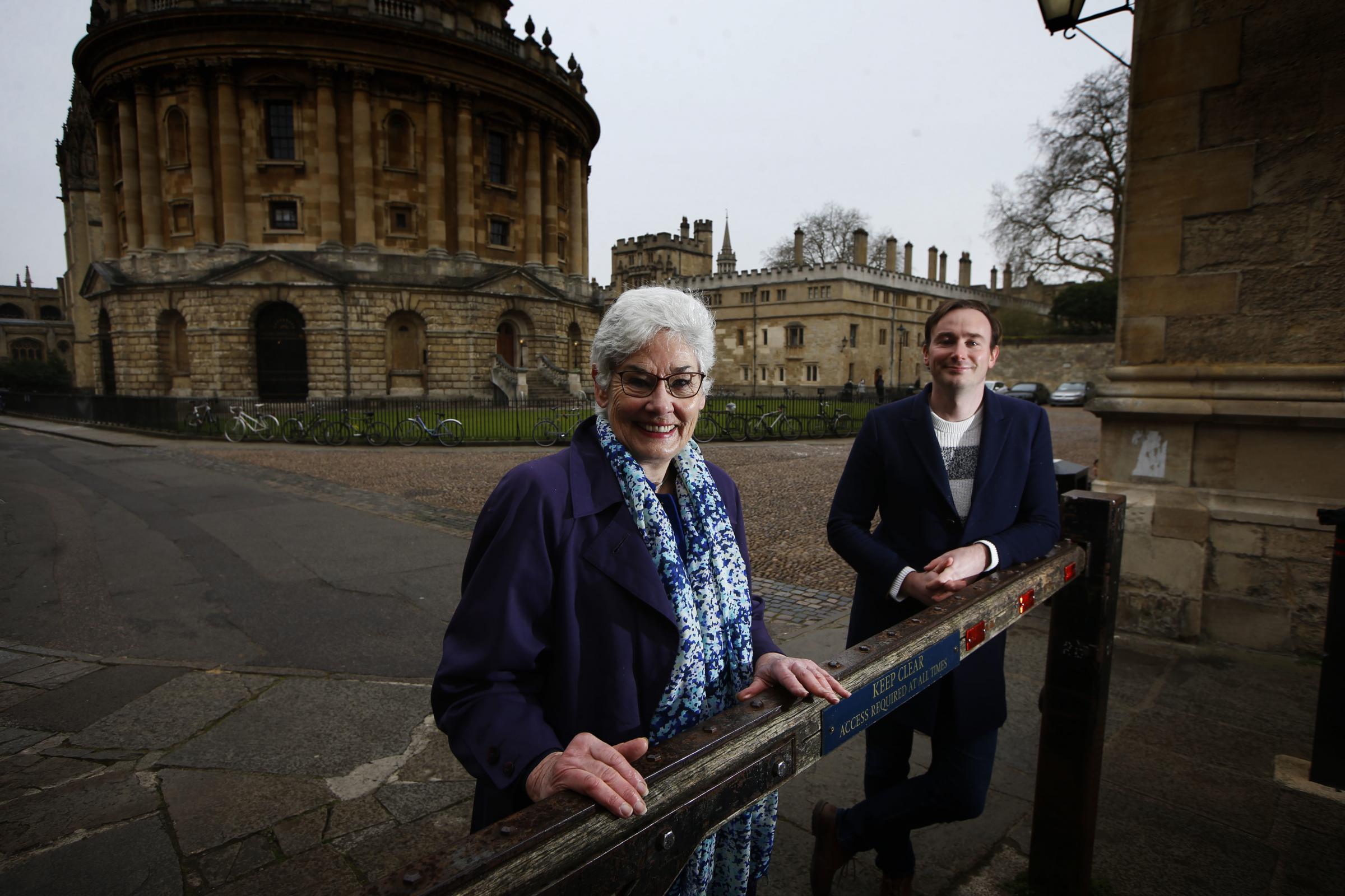 Tom Hayes of Oxford City Council, and Yvonne Constance of Oxfordshire County Council (pictured) have led the plans for the ZEZ. Picture: Ed Nix
