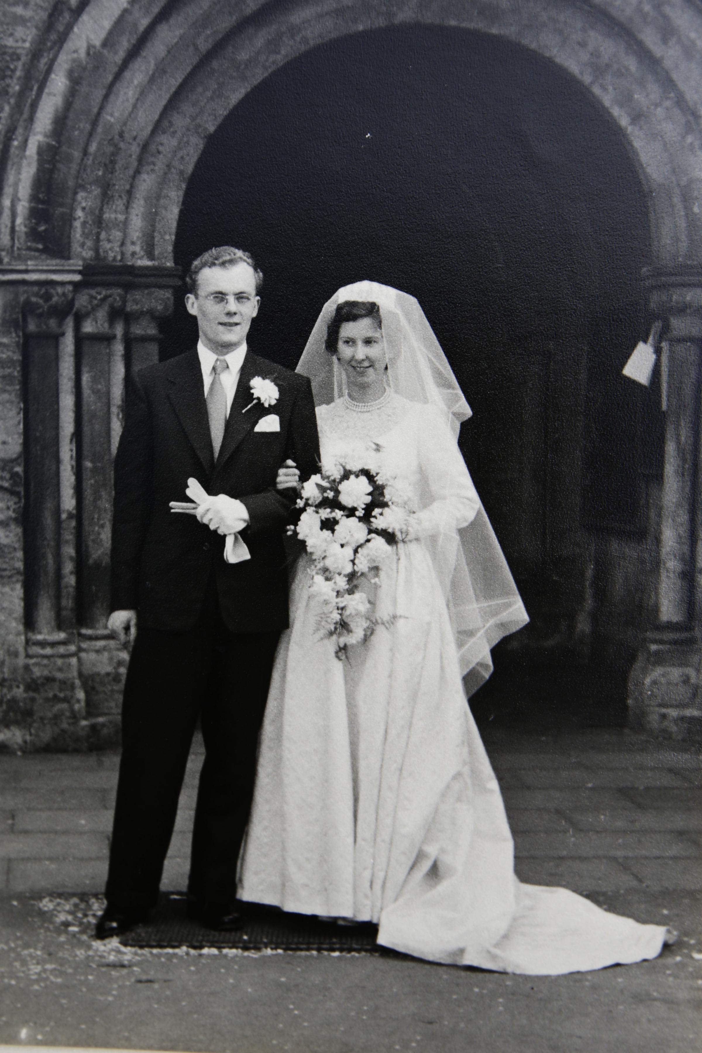 Witney couple Don and Janet Deaney are celebrating their 65th wedding anniversary. Picture by Ed Nix