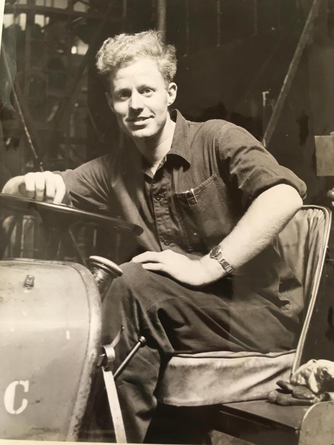 Tony Williamson in 1960 Picture: Hugh Williamson