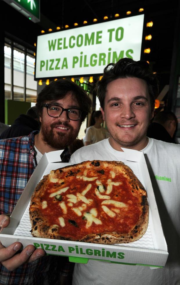 Thom and James Ellipt of Pizza Pilgrims 