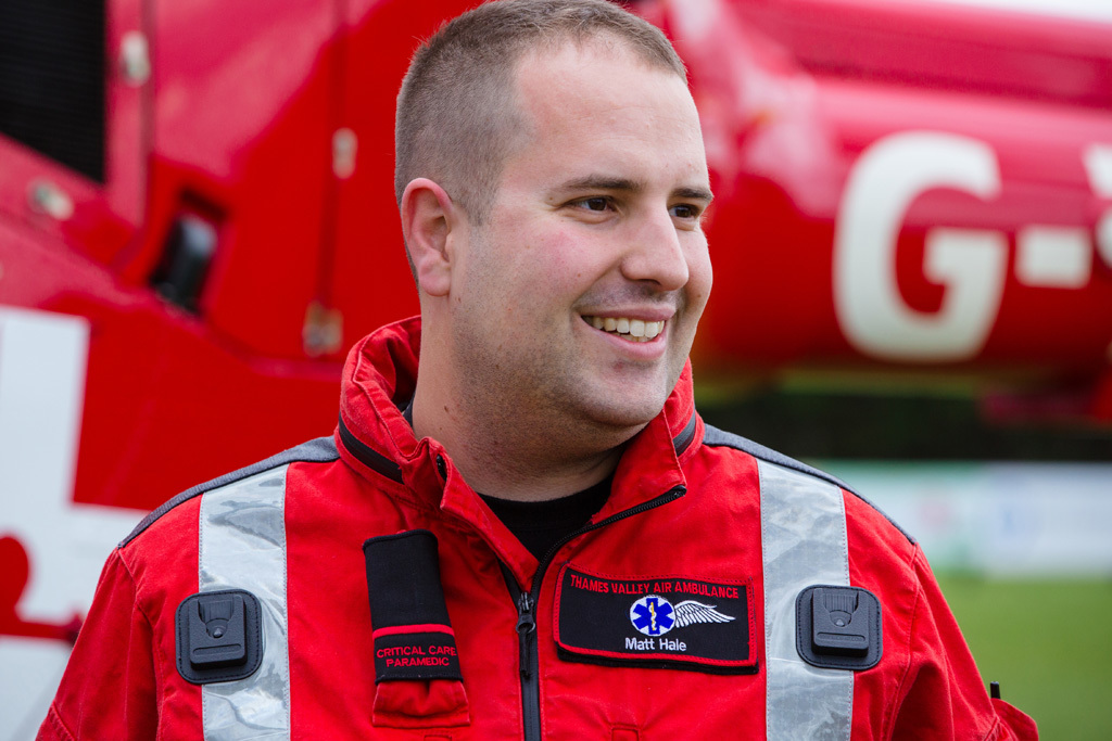 Critical care paramedic Matt Hale. Picture: Mark Lord Photography