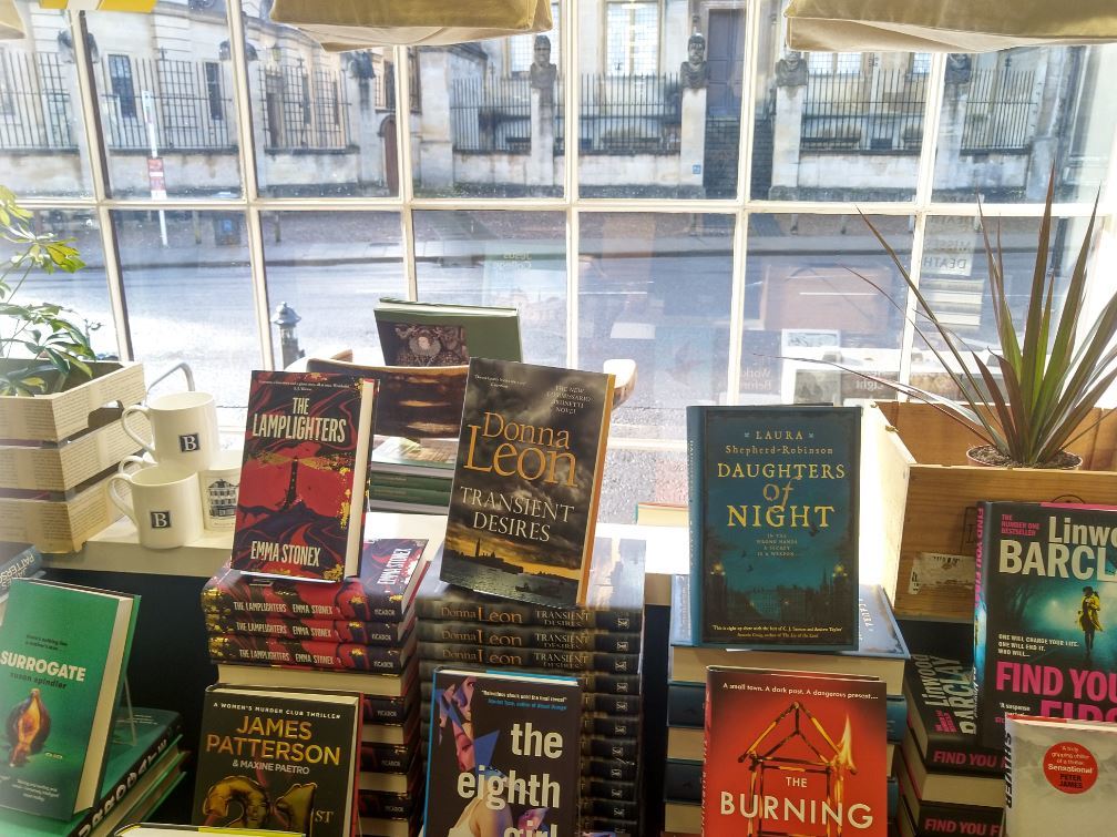 Books on display in Blackwells in Broad Street Picture: Fran Way