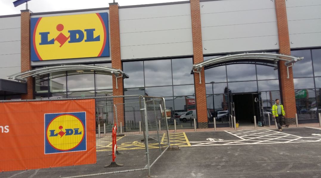 The new Lidl supermarket at Fairacres Retail Park Picture: Andy Ffrench