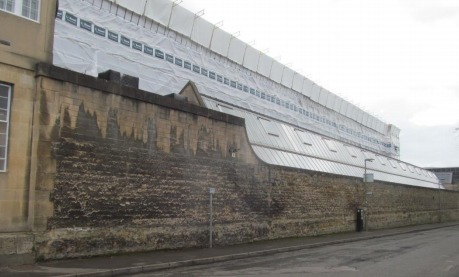 The wall of Oxford University Press. Picture: Oxford City Council