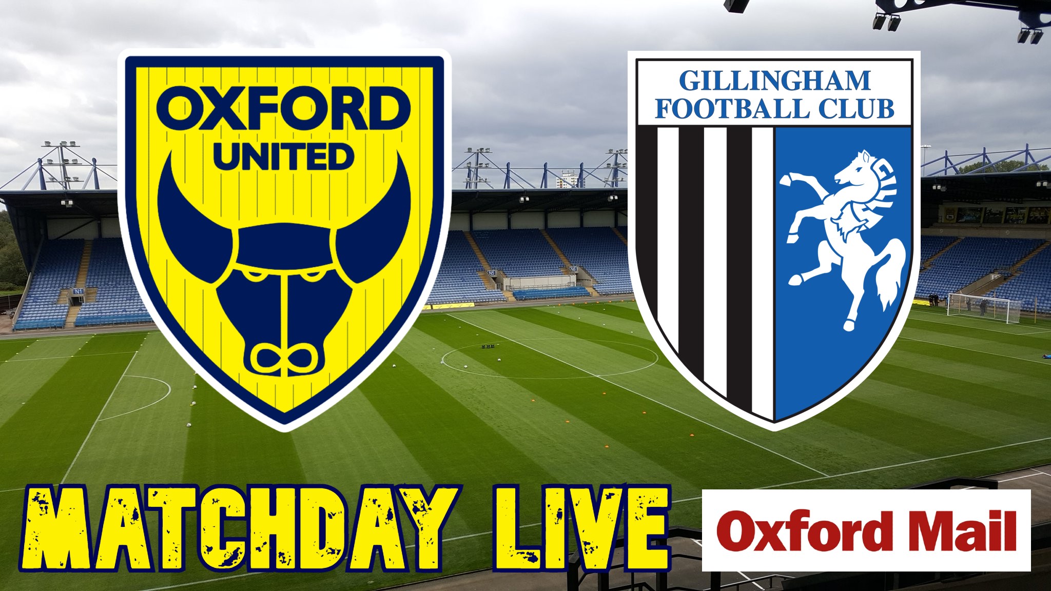UPDATES: Oxford United v Gillingham – live