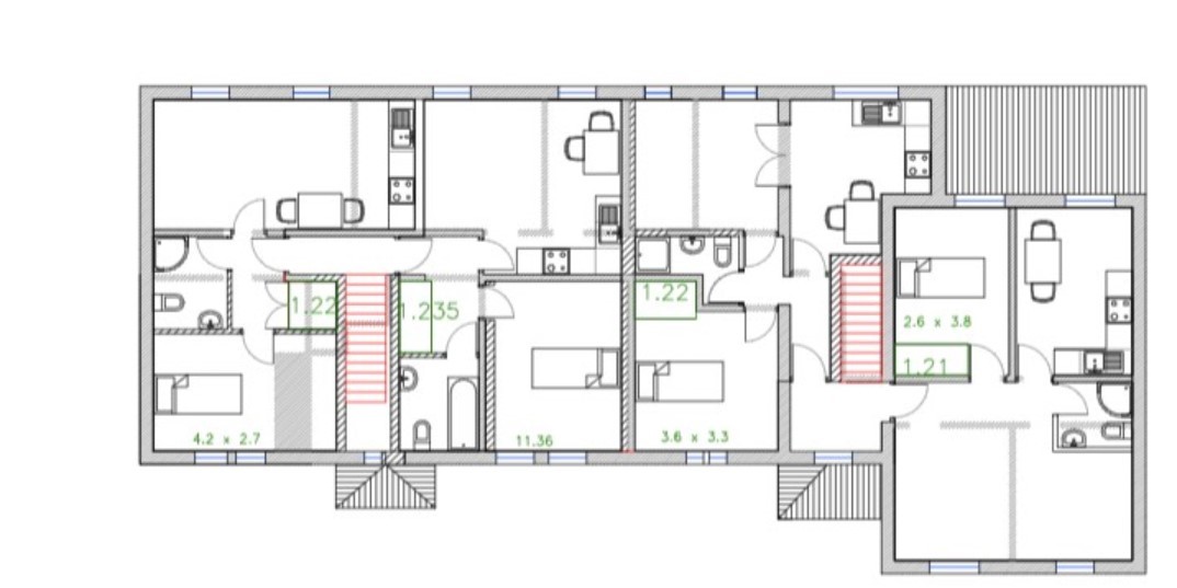 Plans for first floor conversion
