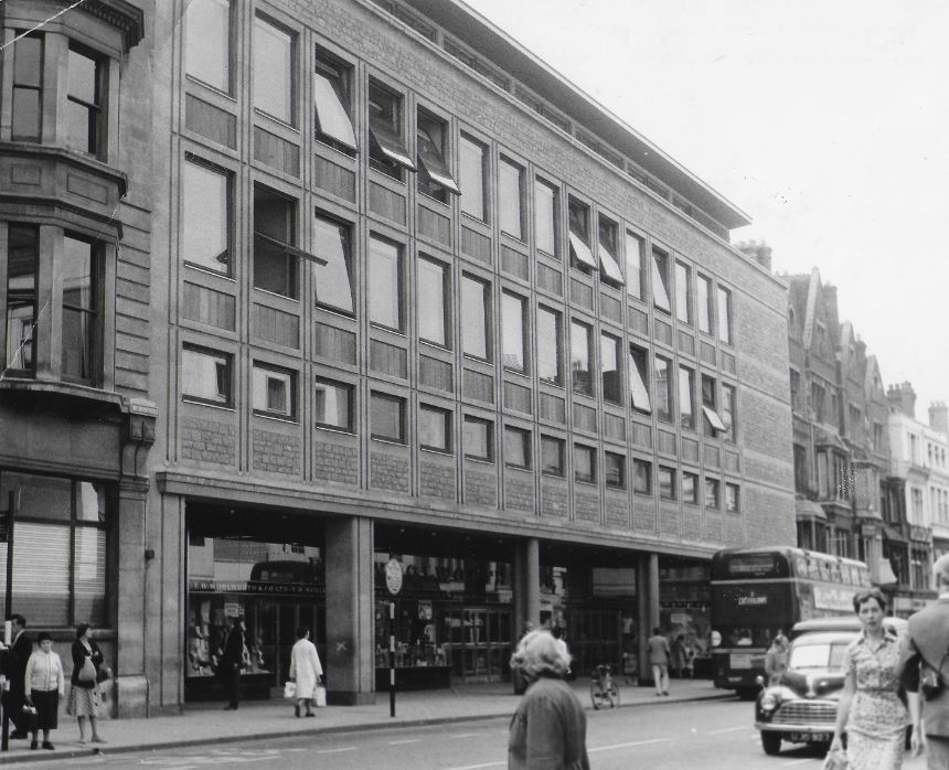 The Cornmarket Street store in 1962