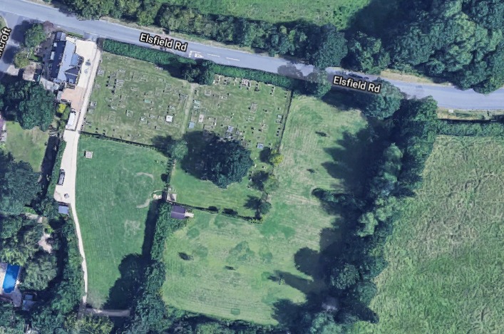 Old Marston Cemetery. Picture: Google Maps.