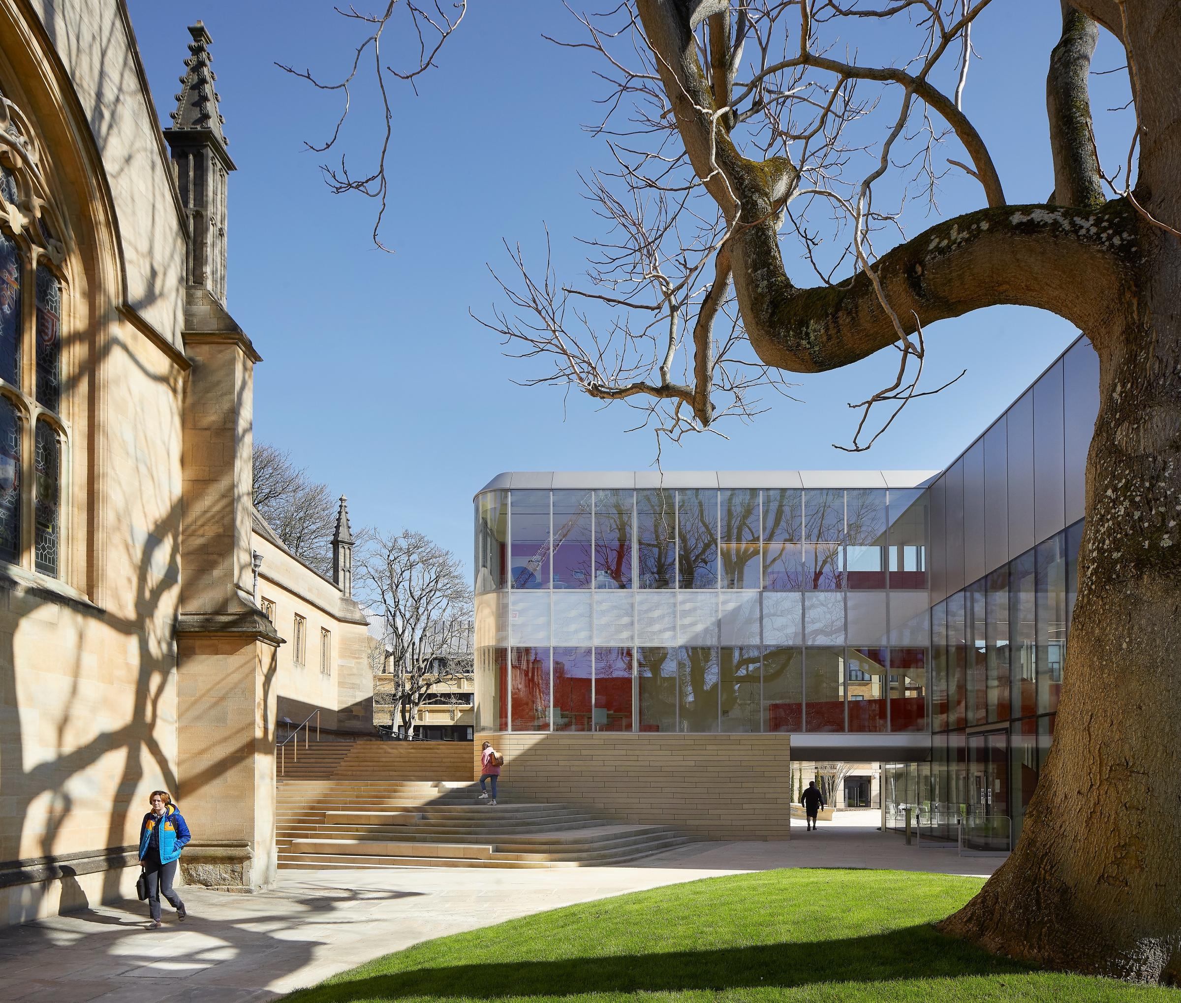 Wadham College new buildings, Oxford. Architect: AL_A
