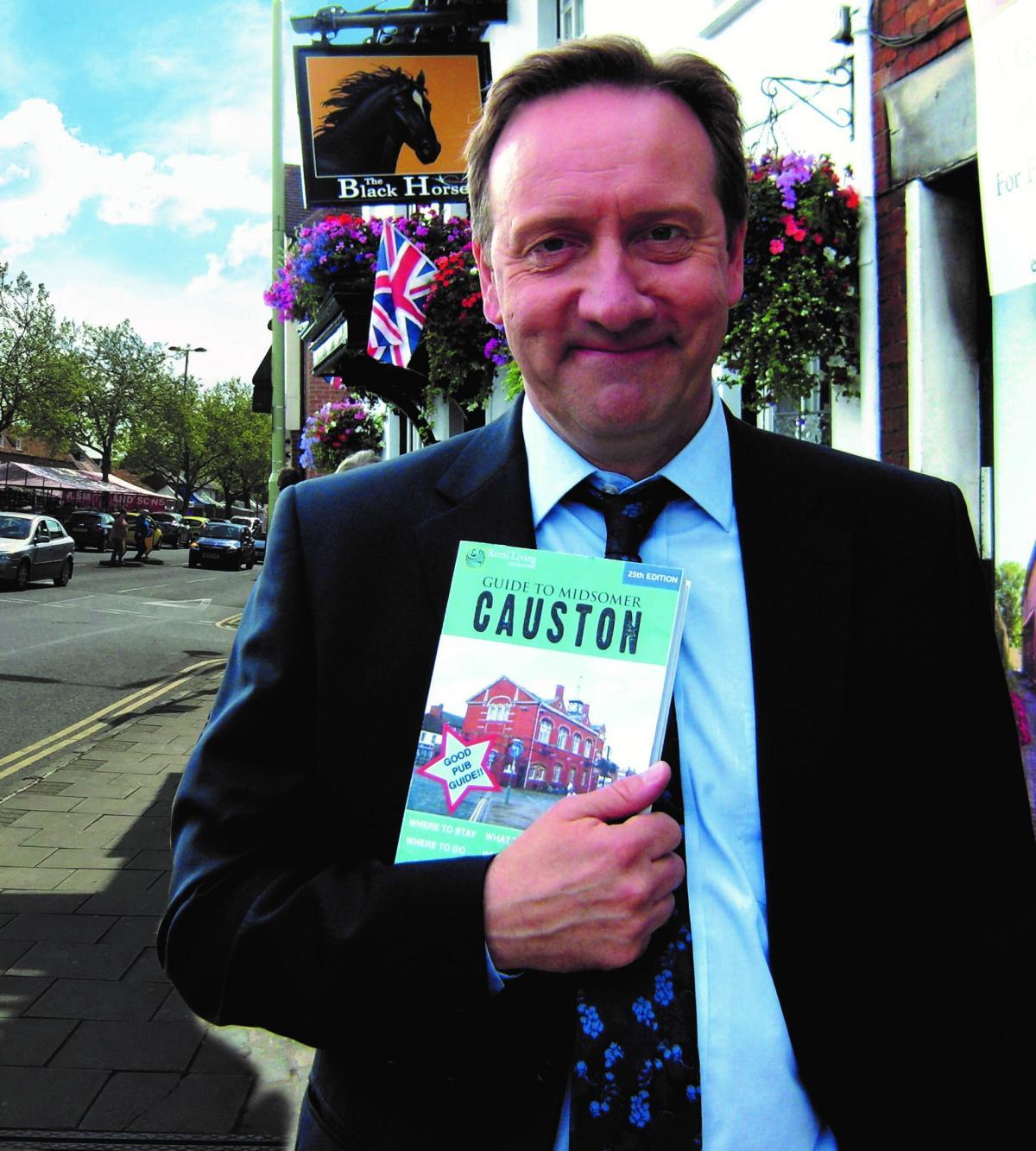 Neil Dudgeon promotes Midsomer links with Thame Picture: Thame Town Council