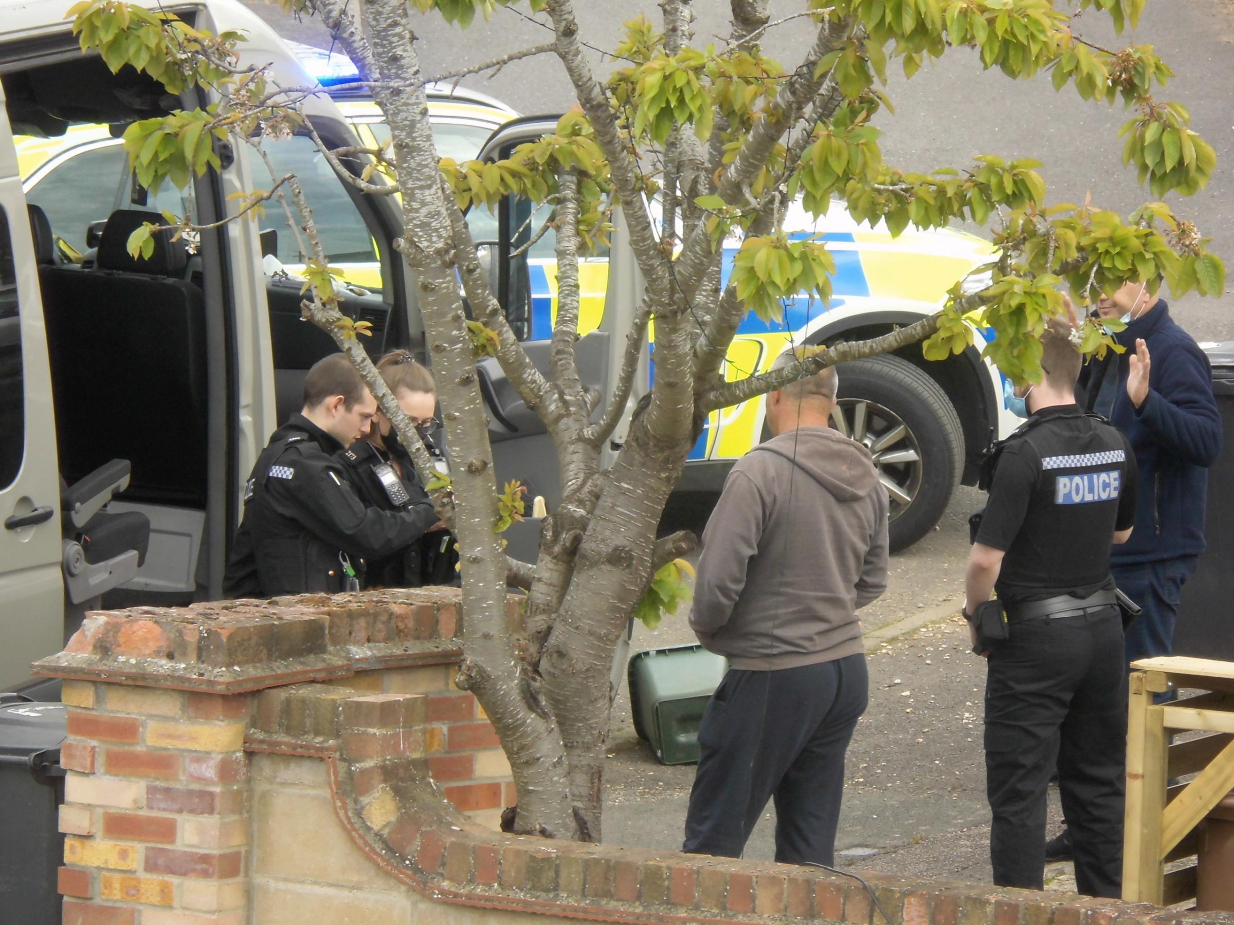 Botley incident see four men arrested by police Photos: Bob Cowley