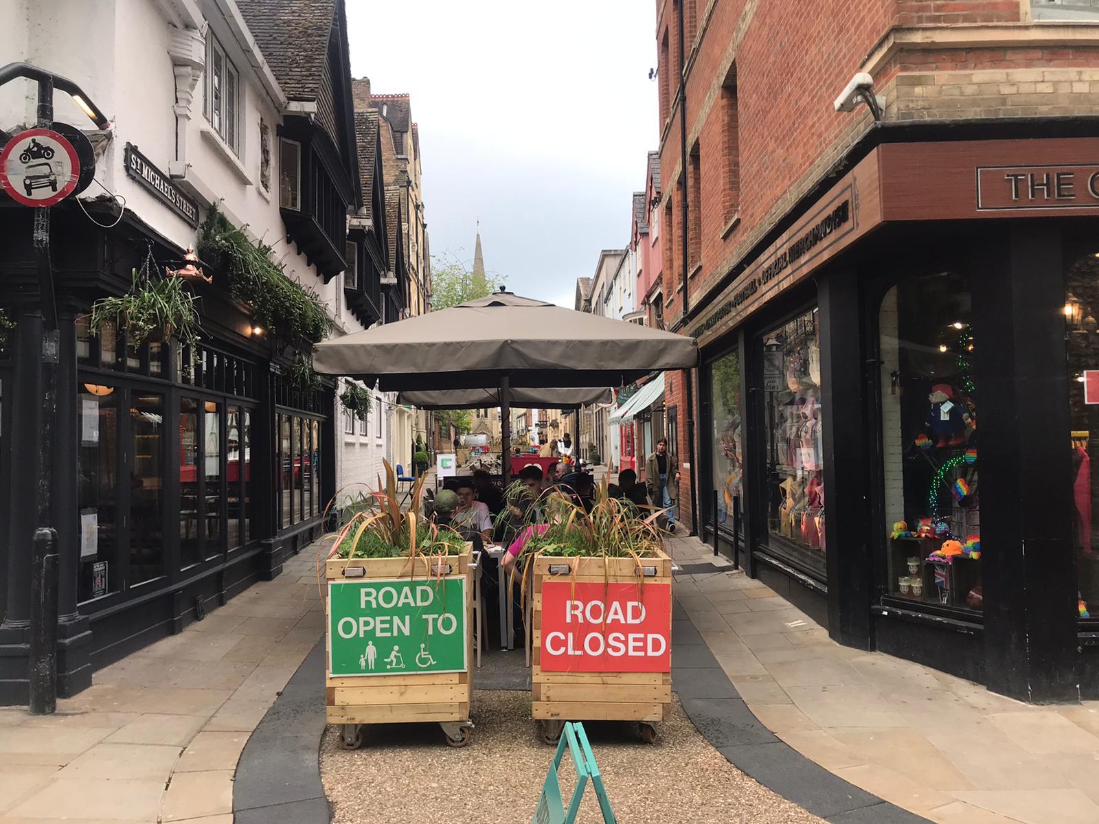 Oxford reopening. Pics: Fran Way