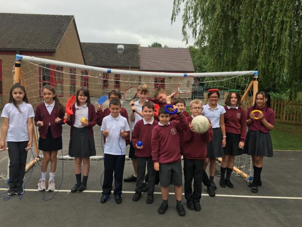 Oxford Mail: Students have been making use of the new playground and space for outdoor activities