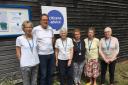 Left to right: Supervisor Jill and volunteers advisors Alan, Vivien, Bernice, Sue and Jane. Picture: Citizens Advice