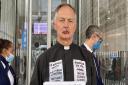 Oxfordshire vicar who sew mouth shut in climate protest speaks out