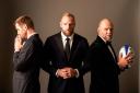 The Good the Bad and the Rugby stars, from left, Alex Payne, James Haskell and Mike Tindall