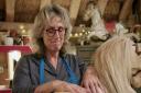 Suzie Fletcher was overcome with emotion as she restored a rocking horse. Picture BBC Publicity