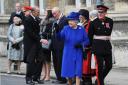 The Queen visits Christ Church in 2013 for Maundy Thursday