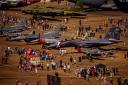 Crowds at the Royal International Air Tattoo in 2022