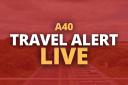 Severe delays on the A40