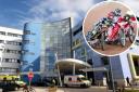 Horror crash leaves speedway rider in hospital