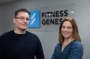 (L to R) Dr Stuart Grice and Dr Samantha Decombel, co-founders of FitnessGenes in Bicester