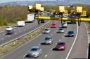 A motorist was caught speeding on the M4