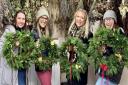 Wantage and Grove residents enjoyed the latest festive wreath making workshops held last weekend (Saturday 25 and Sunday 26 November) hosted by Jenni Wren