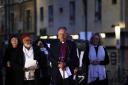 The Bishop of Oxford at the candlelit vigil