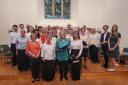 The choir at a performance in St Mary's, Cholsey.