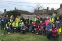Record turnout for Leafield's annual roadside litter clean-up
