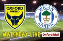 UPDATES: Oxford United v Wigan Athletic – live
