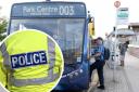 The incident happened at a bus stop in Station Road
