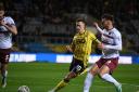 Billy Bodin played in a three-man midfield for Oxford United in the draw with Northampton Town