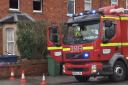 Emergency services respond to fire on B480 Cowley Road