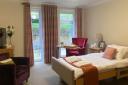 A bedroom at Cumnor Hill House, Oxford