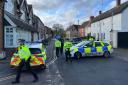 Police remain on scene as investigations into assault continue