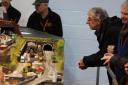 Visitors to the model railway show