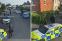 Police in Downley