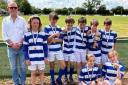 Ashperton were one of the two victorious teams at Ledbury RFC's tag rugby tournament