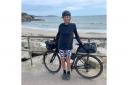 Katy Roberts is cycling more than 4,000 miles for charity in memory of her dad