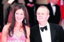 Victoria Hislop with her husband Ian