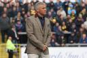 Carlisle United manager Keith Curle watches on during Oxford United's victory at Brunton Park yesterday Picture: Richard Parkes
