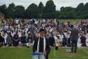 Dr Hojjat Ramzy at the Eid celebrations at Oxford Spires Academy