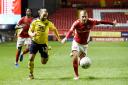 Ricky Holmes was a surprise starter for Oxford United at the Valley  Picture: David Fleming
