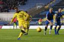 James Henry scores from the penalty spot to earn Oxford United a 1-0 victory at home to Gillingham in Sky Bet League One Picture: David Fleming