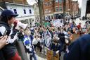 The third school strike for climate change at Bonn Square in Oxford..12/04/2019.Picture by Ed Nix.