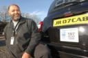 Concern: City cab driver Mohammed Razaq and colleagues are worried about deregulation